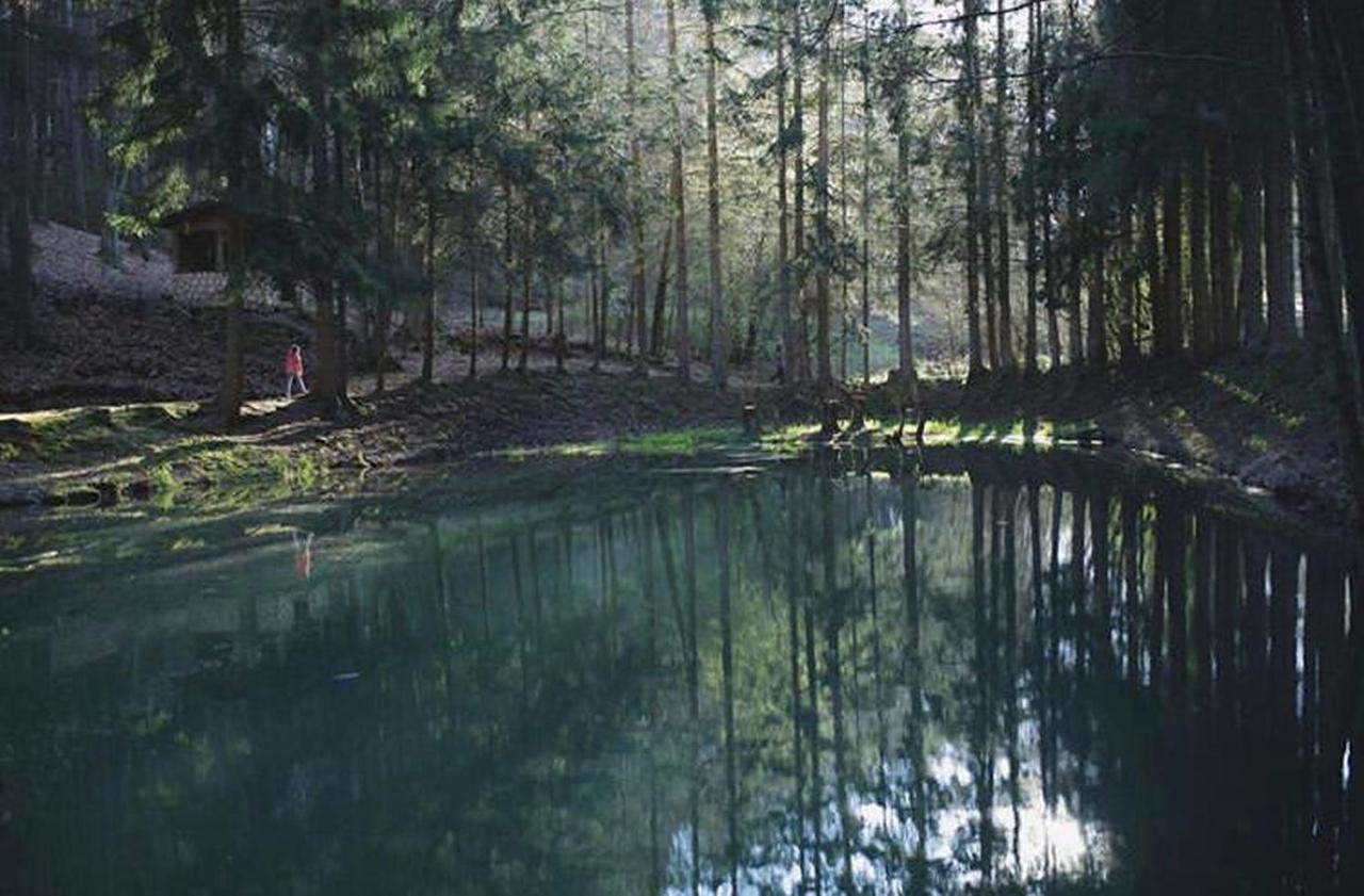 Ferienhaus "Baeren Ecke" Am See Im Bergland Kirchheim  Exterior foto