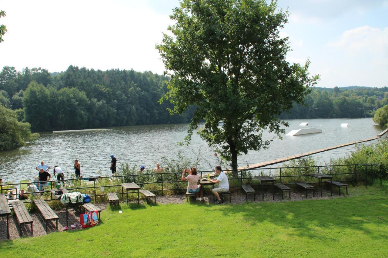 Ferienhaus "Baeren Ecke" Am See Im Bergland Kirchheim  Exterior foto